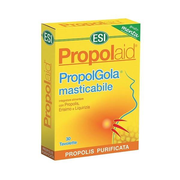 PROPOLAID PROPOLGOLA MENTA 30 TAVOLETTE MASTICABILI