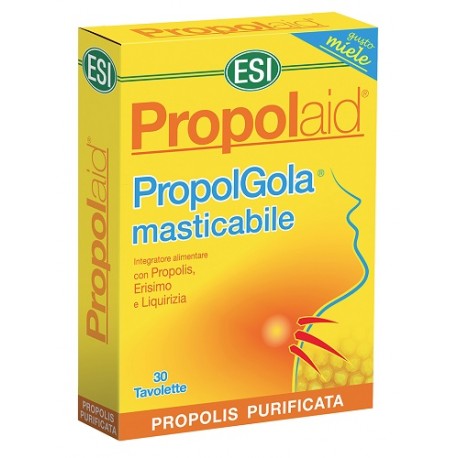 PROPOLAID PROPOLGOLA MIELE 30 TAVOLETTE MASTICABILI