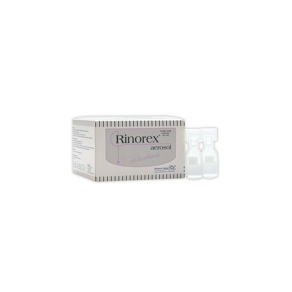 RINOREX AEROSOL BICARBONATO 25 FIALE 3 ML