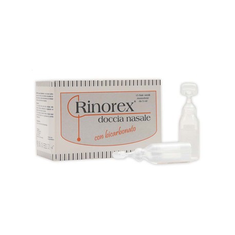 RINOREX DOCCIA BICARBONATO 15 FIALE 5 ML