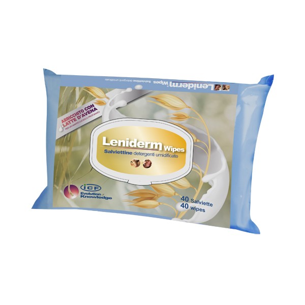 LENIDERM WIPES POCKET 40 SALVIETTINE