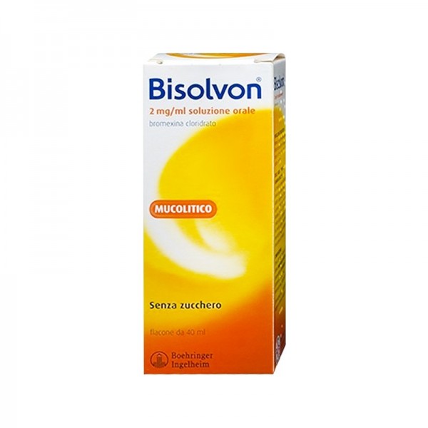 BISOLVON OS SOLUZIONE FLACONE 40 ML 2MG / ML - GOCCE