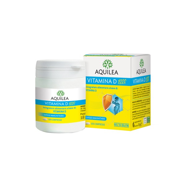 AQUILEA VITAMINA D 1000 U.I.   100 COMPRESSE