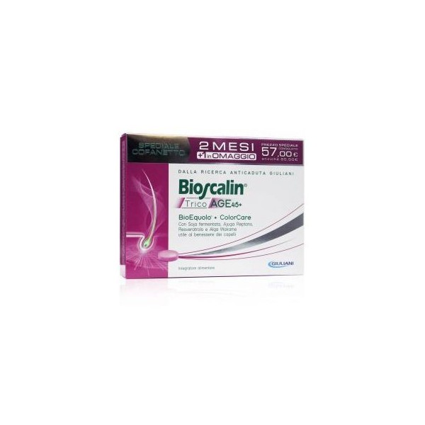 BIOSCALIN TRICOAGE 45+ 90 COMPRESSE