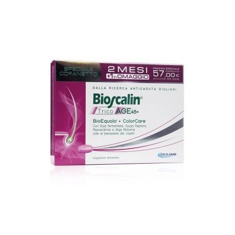 BIOSCALIN TRICOAGE 45+ 90 COMPRESSE