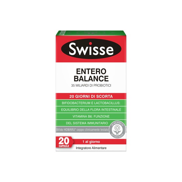 SWISSE ENTEROBALANCE 20 CAPSULE