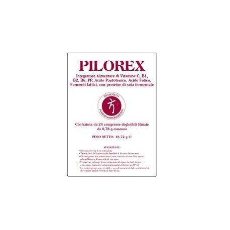 PILOREX 24 COMPRESSE