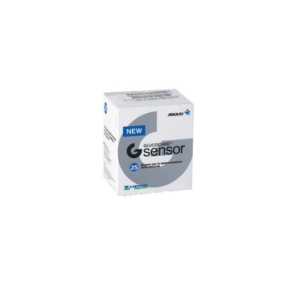 GLUCOCARD G-SENSOR 25 STRISCE