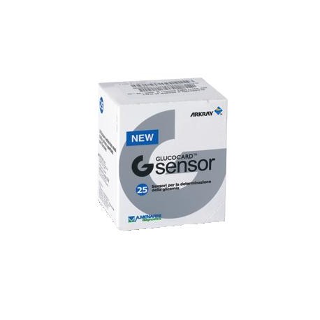 GLUCOCARD G-SENSOR 25 STRISCE