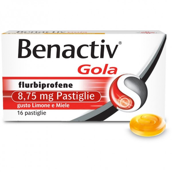 BENACTIV GOLA 16 PASTIGLIE LIMONE E MIELE