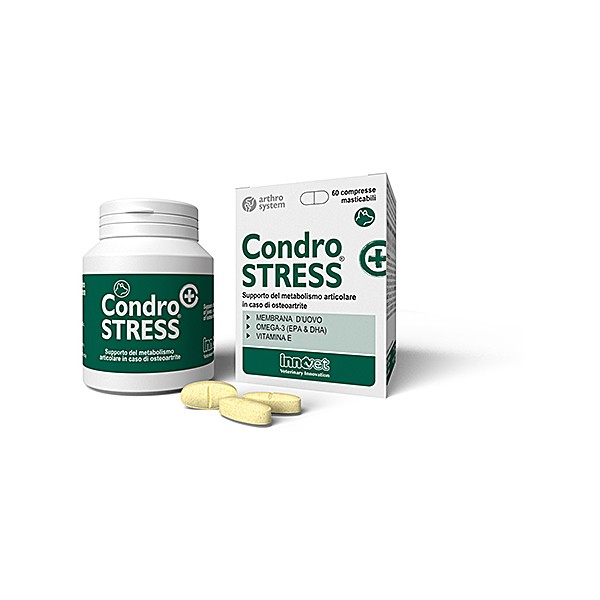 CONDROSTRESS+ 60 COMPRESSE MASTICABILI -NUOVA FORMULA