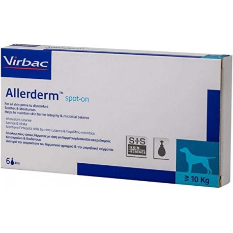 ALLERDERM SPOT-ON 4 ML 6 PIPETTE