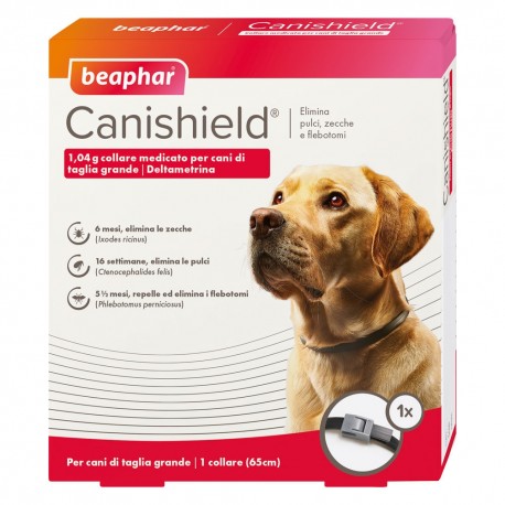 BEAPHAR CANISHIELD COLLARE CANI GRANDI 65 CM 1 PZ - Farmacia Fornari Dott.  Yari