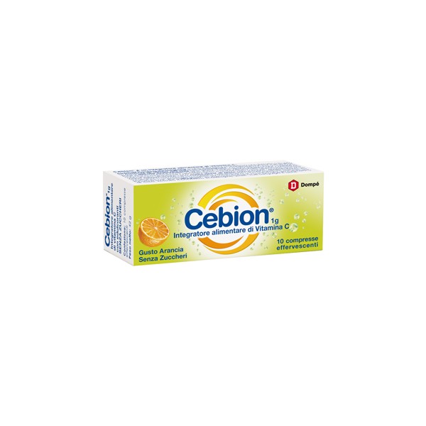 CEBION EFFERVESCENTE VITAMINA C S/ZUCCHERO 10 COMPRESSE