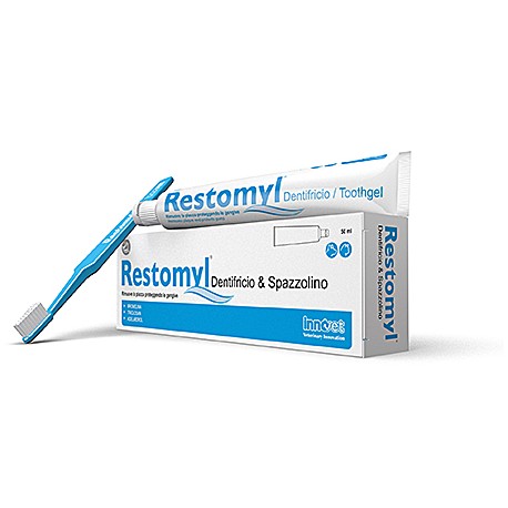 RESTOMYL GEL DENTIFRICIO + SPAZZOLINO LARGE