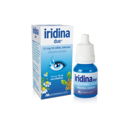 IRIDINA DUE COLLIRIO 10 ML 0,5 MG /ML