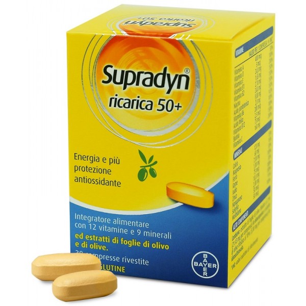 SUPRADYN RICARICA 50 + 30 COMPRESSE