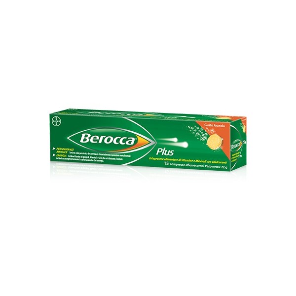 BEROCCA PLUS 15 COMPRESSE EFFERVESCENTI