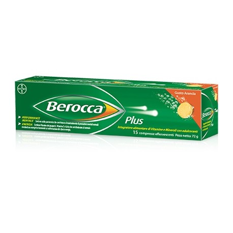 BEROCCA PLUS 15 COMPRESSE EFFERVESCENTI