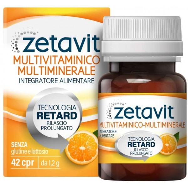 ZETAVIT MULTIVITAMINICO MULTIMINERALE 42 COMPRESSE