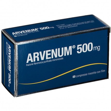 ARVENUM 500 60 COMPRESSE RIVESTITE 500 MG