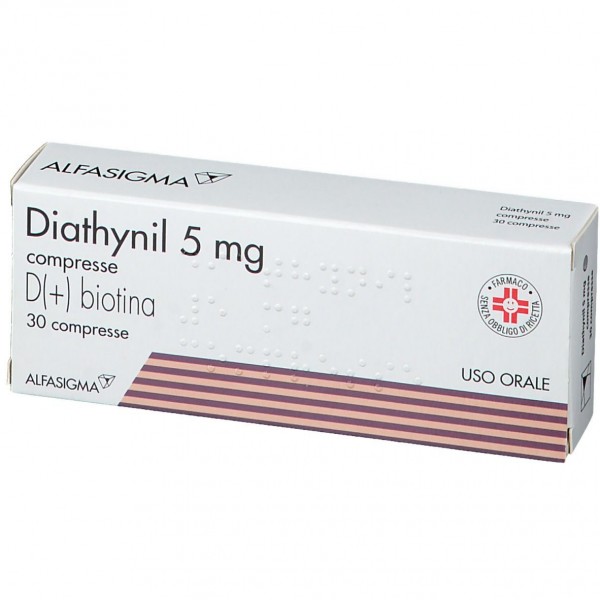 DIATHYNIL 30 COMPRESSE 5 MG