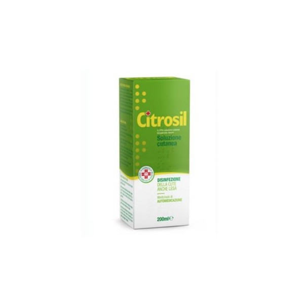 CITROSIL SOLUZIONE CUTANEA 200 ML 0,175%