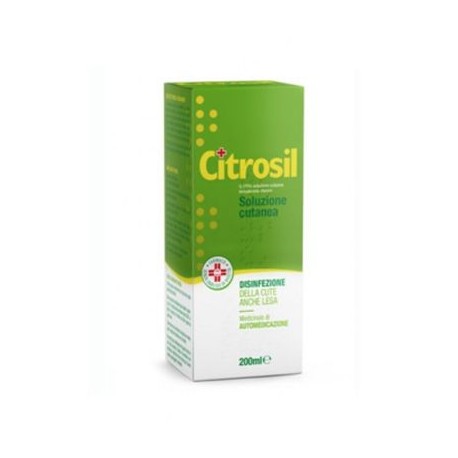 CITROSIL SOLUZIONE CUTANEA 200 ML 0,175%