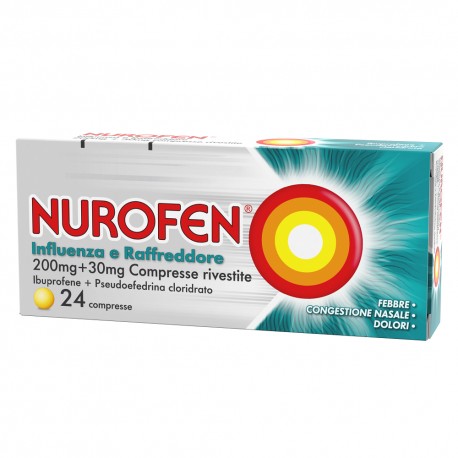 NUROFEN INFLUENZA RAFFREDDORE 24 COMPRESSE