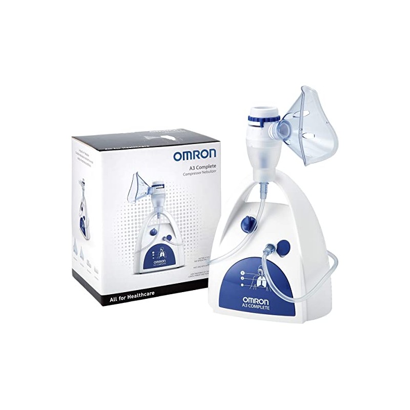 OMRON NEBULIZZATORE A3 COMPLETE + DOCCIA NASALE - Farmacia Fornari Dott.  Yari