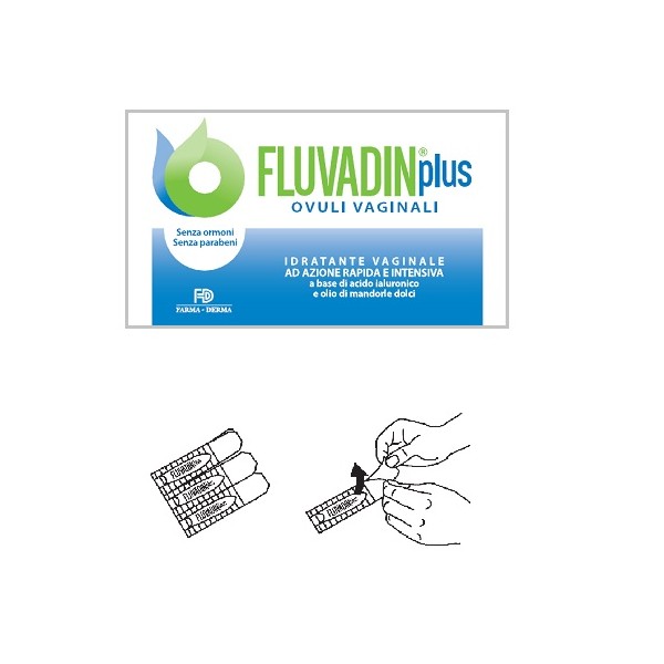 Fluvadin plus ovuli vaginali 10 pz