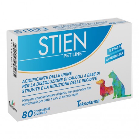 STIEN PETLINE 80 COMPRESSE GATTI/CANI PICCOLA TAGLIA - Farmacia Fornari  Dott. Yari