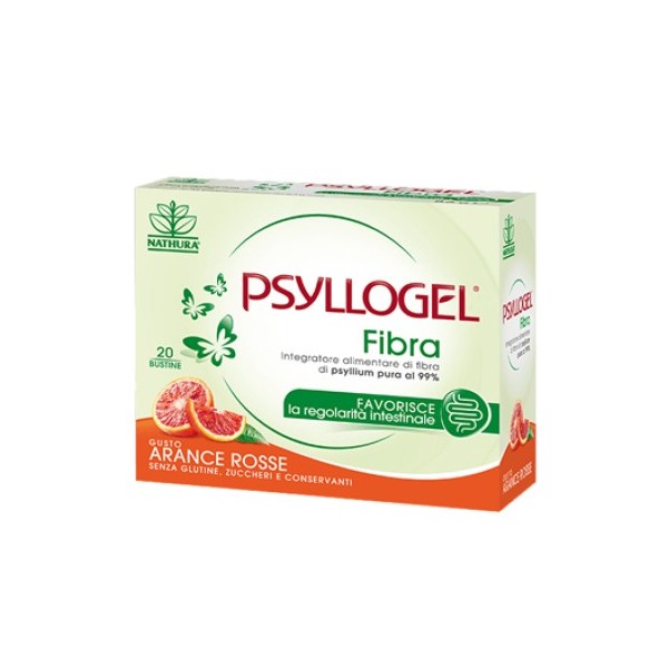 PSYLLOGEL FIBRA ARANCIA ROSSA 20 BUSTINE