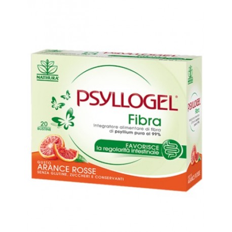 PSYLLOGEL FIBRA ARANCIA ROSSA 20 BUSTINE