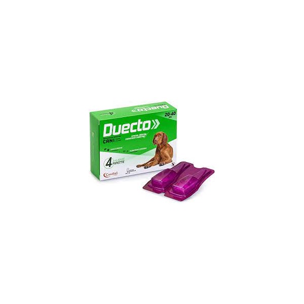 DUECTO SPOT-ON 4 PIPETTE CANI 20-40 KG - EQUIVALENTE EFFITIX