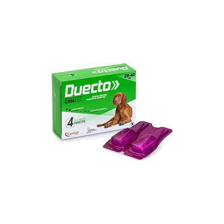 DUECTO SPOT-ON 4 PIPETTE CANI 20-40 KG
