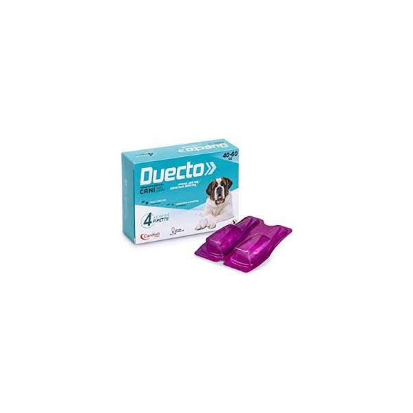 DUECTO SPOT-ON 4 PIPETTE CANI 40-60 KG - EQUIVALENTE EFFITIX