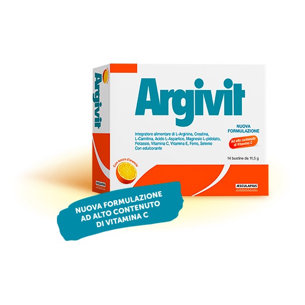 ARGIVIT S/G 14 BUSTE 12 GR - NUOVA FORMULA PIU' CONCENTRATA IN VITAMINA C