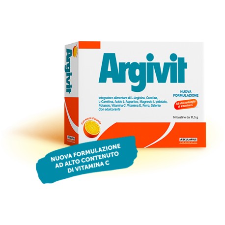 ARGIVIT S/G 14 BUSTE 12 GR - NUOVA FORMULA PIU' CONCENTRATA IN VITAMINA C