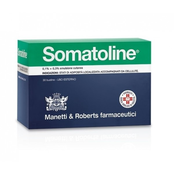 SOMATOLINE EMULSIONE 30 BUSTINE 0,1% + 0,3%