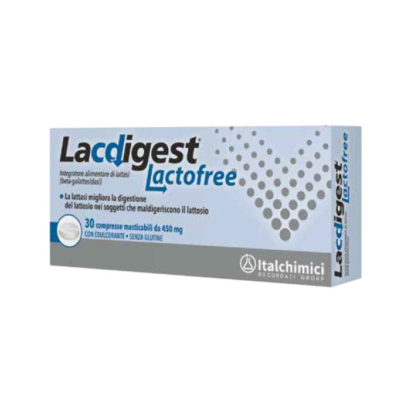 LACDIGEST LACTOFREE 30 COMPRESSE