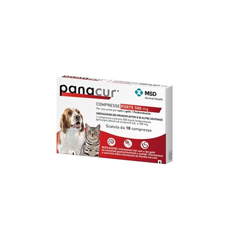 PANACUR FORTE 10 COMPRESSE 500 MG