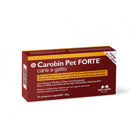 CAROBIN PET FORTE 30 COMPRESSE