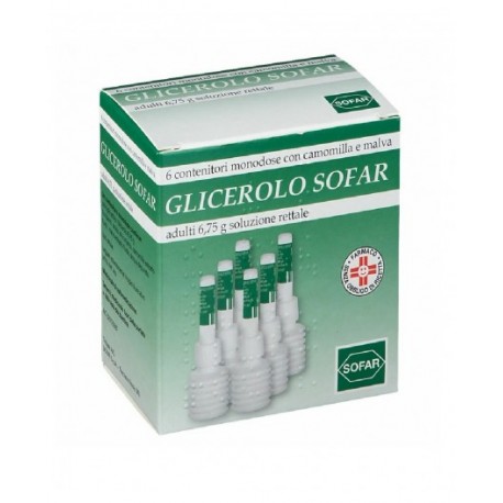GLICEROLO SOFAR 6 CONT 6,75 G