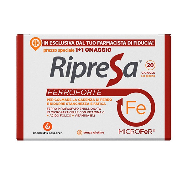 RIPRESA FERROFORTE 20 CAPSULE