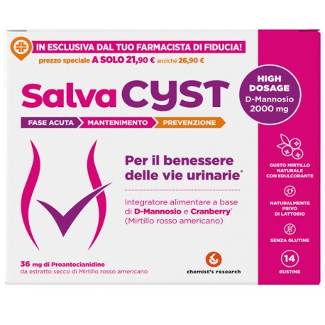 SALVACYST 14 BUSTINE