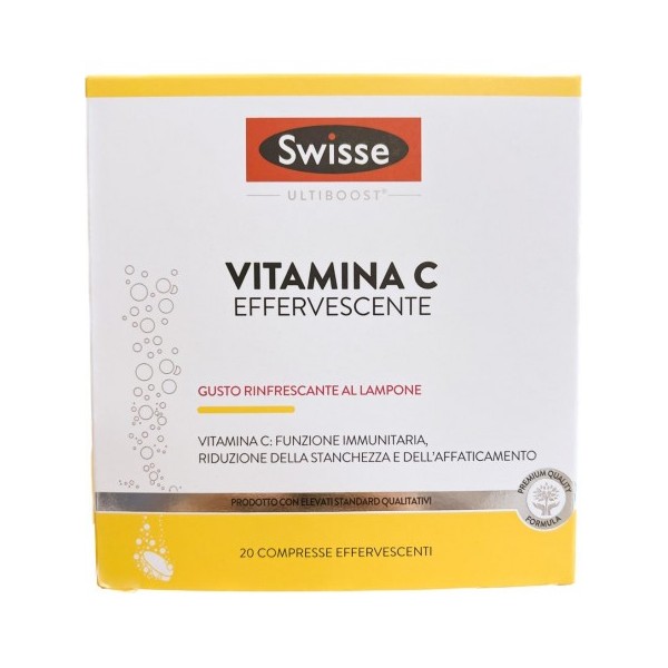 SWISSE VITAMINA C EFFERVESCENTE 1 GR 20 COMPRESSE