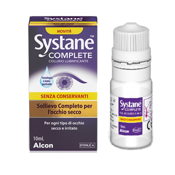 SYSTANE COMPLETE COLLIRIO LUBRIFICANTE SENZA CONSERVANTI 10 ML