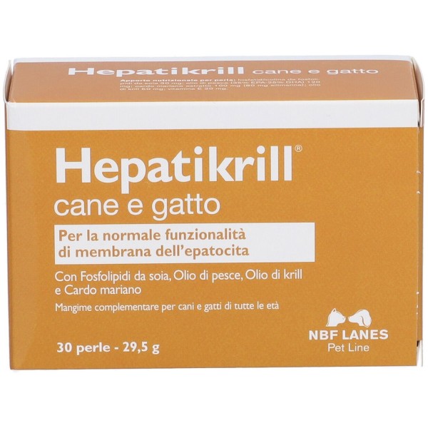 HEPATIKRILL CANE E GATTI 30 PERLE