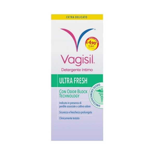 VAGISIL DETERGENTE ODORBLOCK 250 ML